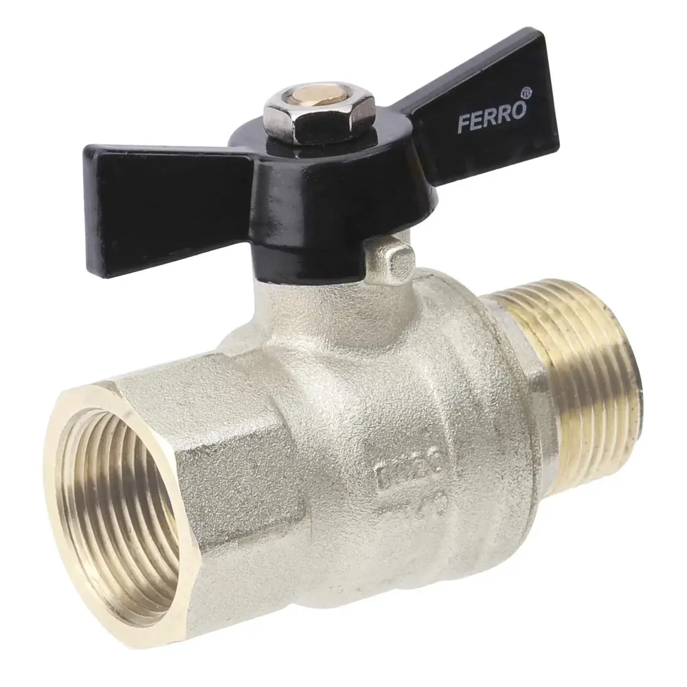 Robinet sfera Ferro, alama, filet interior - exterior, 3/4", PN40
