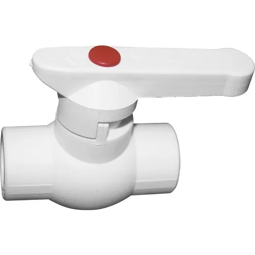 Robinet sferic 25 mm PPR alb
