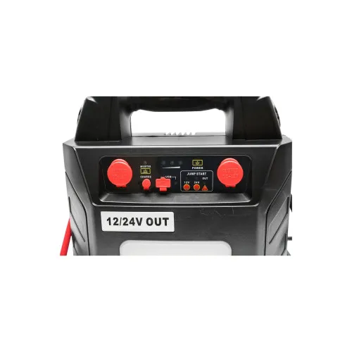 Robot pornire portabil cu 5 functii 12/24V 300W 600-3000A, baterie inclusa, lampa LED 3W si 1xUSB 5V/2.1A — imaginea 4