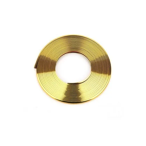 Rola ornament aurie cu adeziv 4mmx15m — imaginea 2