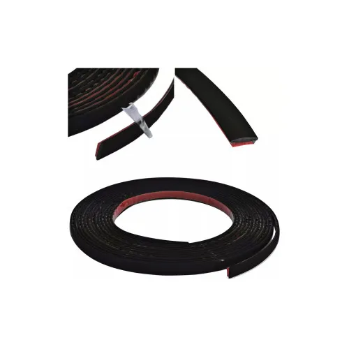 Rola ornament neagra cu adeziv 4mmx15m — imaginea 4