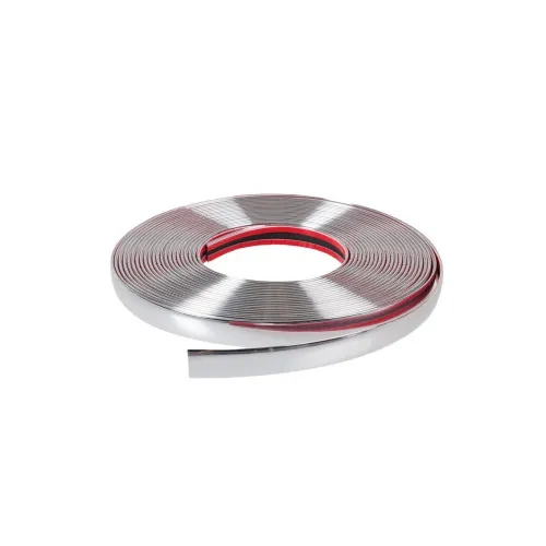 Rola ornament nichel/crom cu adeziv 20mmx15m