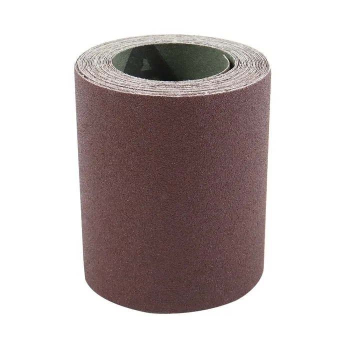 Rola panza abraziva pentru lemn, metale, materiale constructii, Ama L1, granulatie 100, rola 5 m x 100 mm