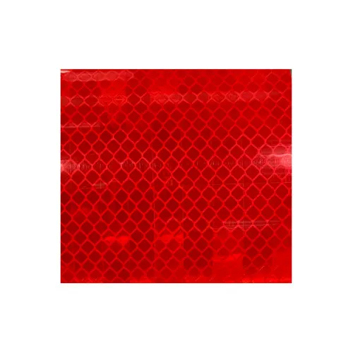 Rola reflectorizanta rosie tip fagure latime 1,22 m (pret pe metru)