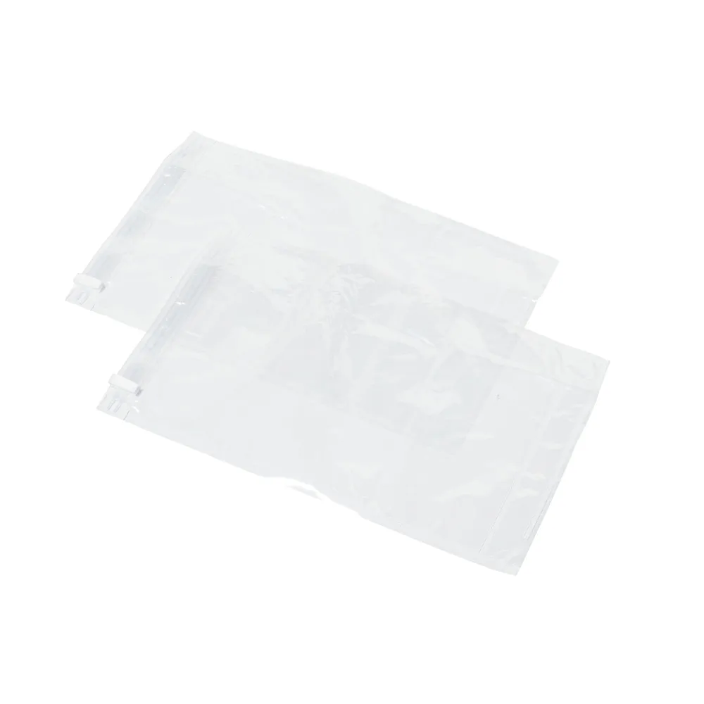 Saci de vidat Spaceo, 30 x 45 cm, transparent, set 2 bucati