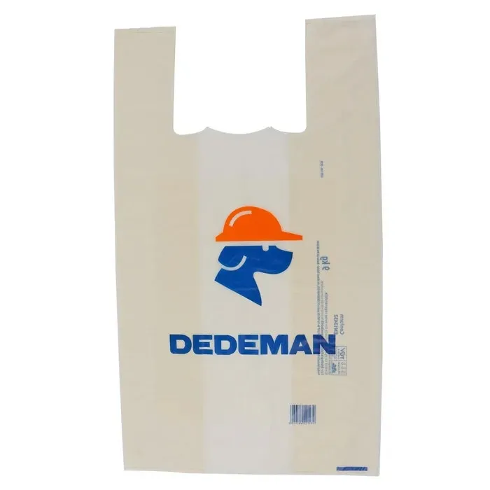 Sacosa bio personalizata Dedeman, tip maieu, 56 x 60 cm