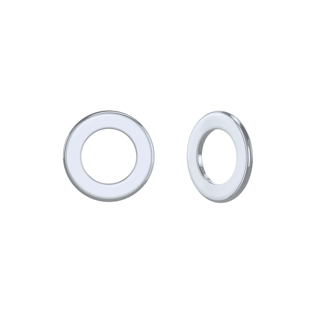 Saibe plate mici M8, otel zincat (20 buc)
