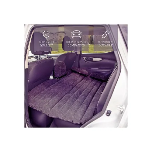 Saltea gonflabila bancheta spate auto 138x85cm cu pompa electrica — imaginea 2