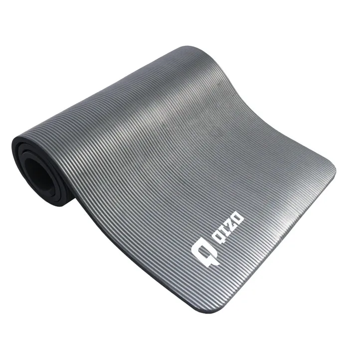 Saltea yoga, Qizo HKEM1206, TPE, gri, 183 x 61 x 0.6 cm