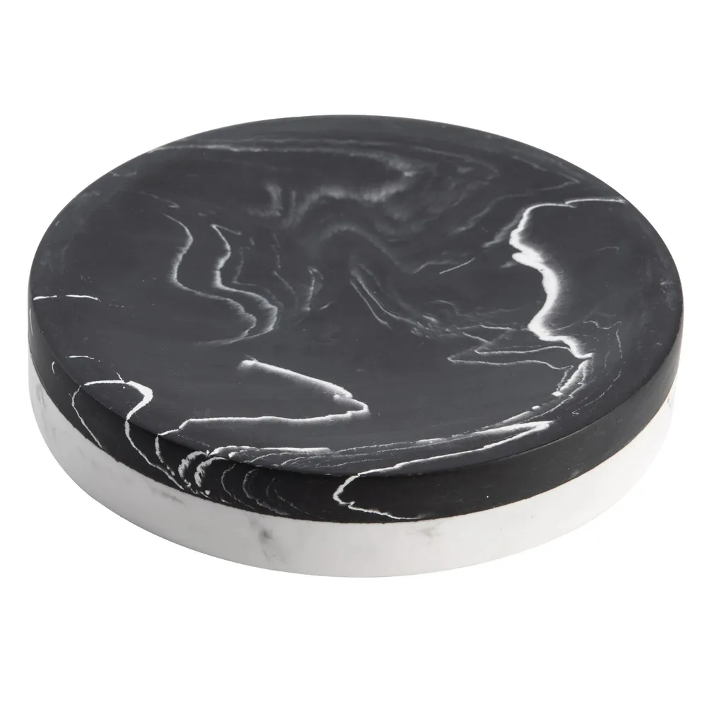 Sapuniera Kadda Marmor BPO-3919D, negru