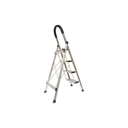 Scara aluminiu pliabila, 4 trepte antiderapante, inaltime 143cm, sarcina maxima 150Kg Crownman — imaginea 4