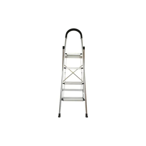 Scara aluminiu pliabila, 4 trepte antiderapante, inaltime 143cm, sarcina maxima 150Kg Crownman — imaginea 5