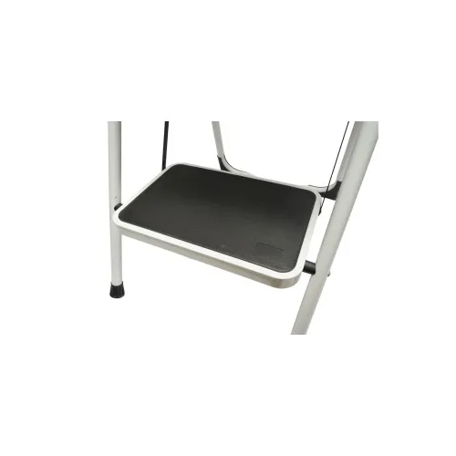 Scara metalica pliabila, 3 trepte cauciuc antiderapant, inaltime 127cm, sarcina maxima 150Kg Crownman — imaginea 5