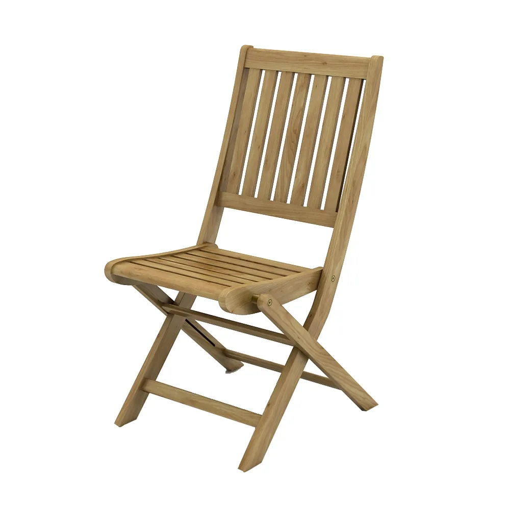 Scaun de gradina, terasa, pliant, TDC-1063, lemn, natur