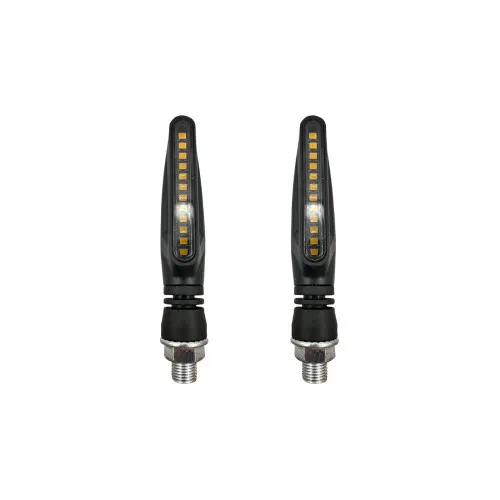 Semnalizare LED moto galbena 12V — imaginea 2