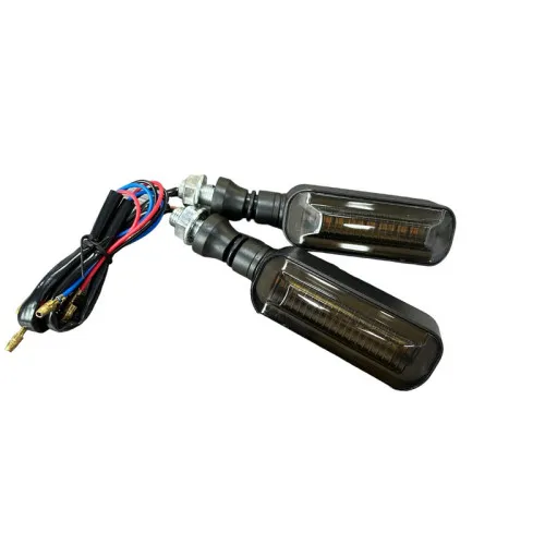 Semnalizare moto 12V cu funtie de lumina de zi alba si semnalizare dinamica galbena — imaginea 3