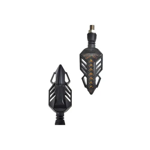 Semnalizare moto 12V cu semnalizare LED alba — imaginea 2