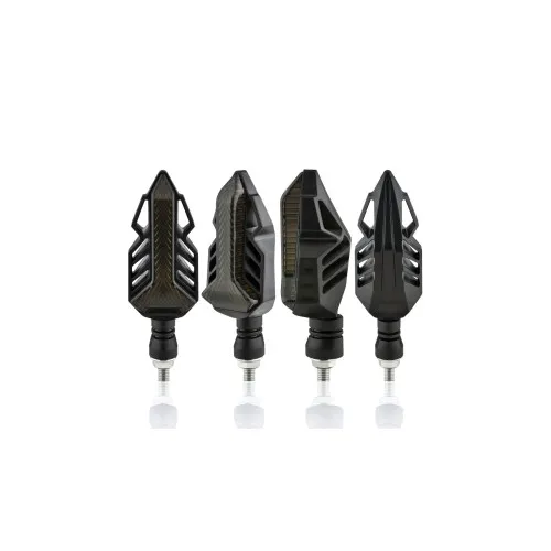 Semnalizare moto 12V cu semnalizare LED alba — imaginea 3