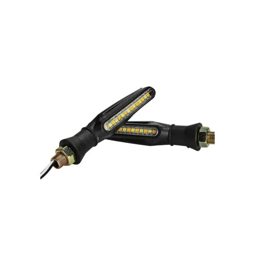Semnalizare moto LED 12V galbena — imaginea 2