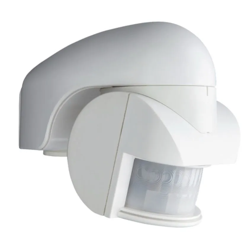 Senzor de miscare Philips Virginia 180° max. 1000W, pentru exterior IP44, alb