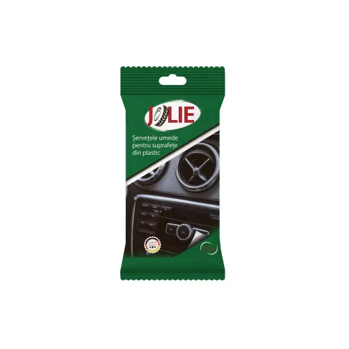 Servetele umede auto pentru suprafete din plastic Jolie