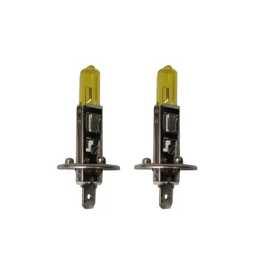 Set 2 becuri halogen H1 12V 55W galben