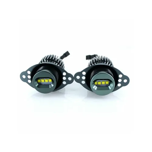 Set 2 becuri LED Marker Angel Eyes auto compatibil BMW Seria 3 E90 E91 LCI 40W alb canbus