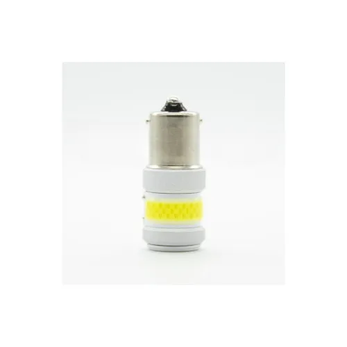 Set 2 becuri o faza BA15S P21W T.V. LED COB 12W PREMIUM