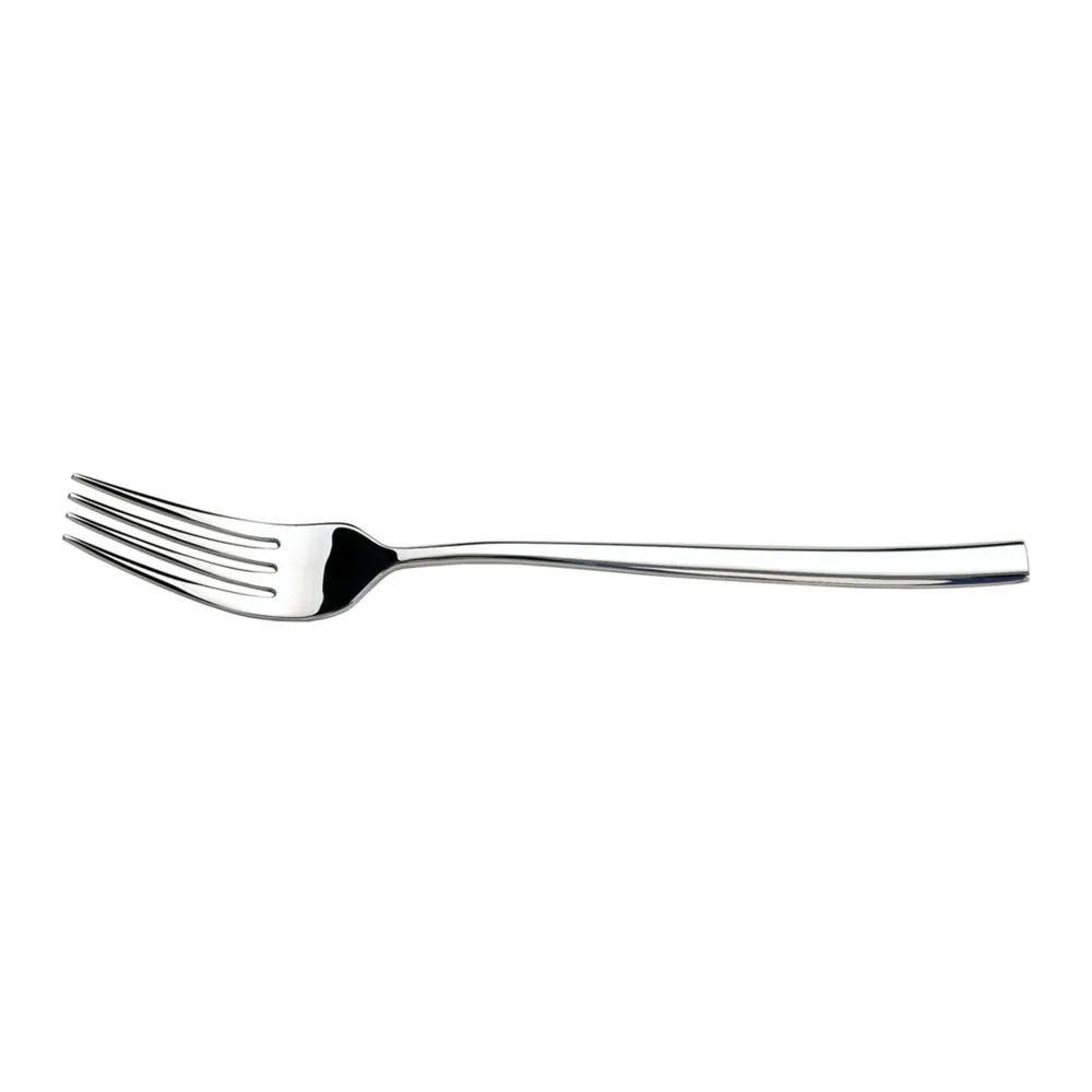Set 2 furculite inox Iris Icos, finisaj oglinda, 18/10, pentru desert