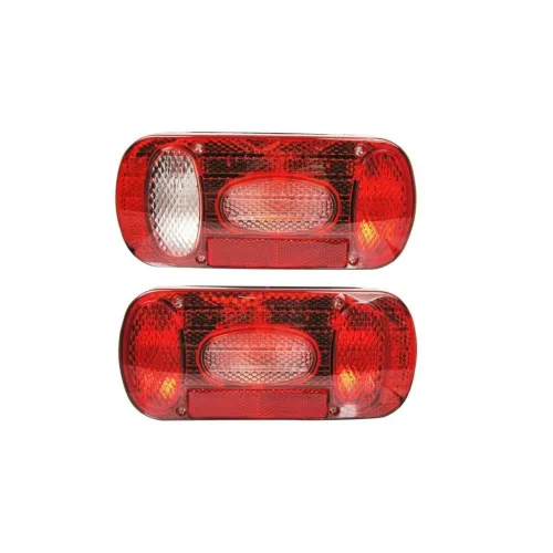 Set 2 lampi stop auto 7 functii E-Mark E11 pentru remorca camion trailer 12V + ST0456