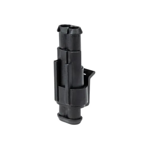 Set 2 mufe conector 2 pini mama-tata 12V 24V IP67 — imaginea 2