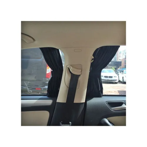 Set 2 perdele laterale auto din panza pe sina calitate PREMIUM Lungime 50 cm — imaginea 5