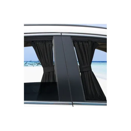 Set 2 perdele laterale auto din panza pe sina calitate PREMIUM Lungime 60 cm