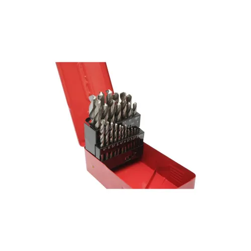 Set 25 burghie elicoidale 1–13mm pentru metal cu tija cilindrica — imaginea 5