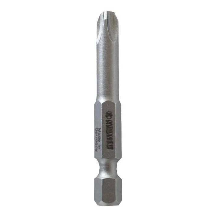 Set 3 biti pentru insurubare, Kronus 900537, profil Phillips, PH2, 50 mm