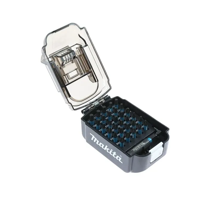Set 30 biti de impact pentru insurubare, Makita E-03084, cu prelungitor magnetic, 31 piese