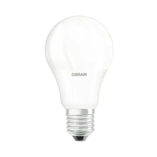 Set 4 becuri LED Osram E27 10W 1055 lumeni, glob mat A75, lumina calda