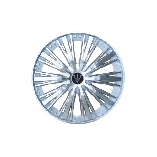 Set 4 capace roti Evo culoare argintiu 15 inch