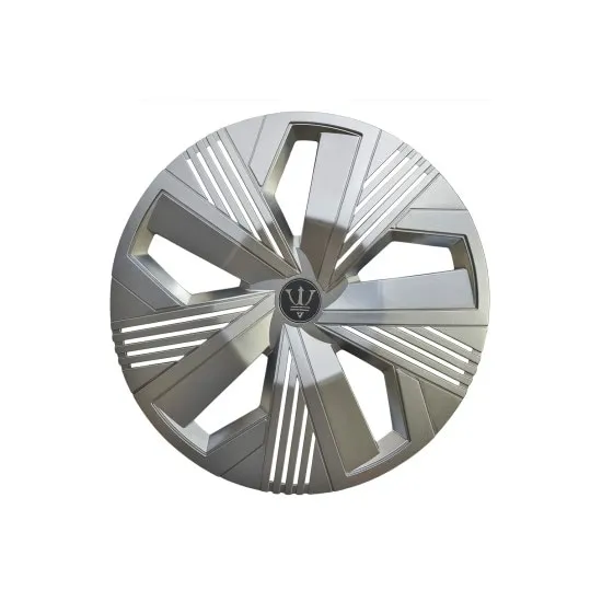Set 4 capace roti Evo culoare argintiu 15 inch