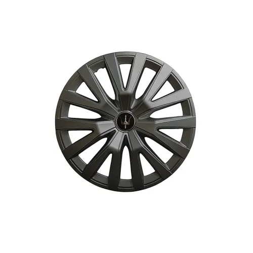 Set 4 capace roti Evo culoare gri antracit 15 inch