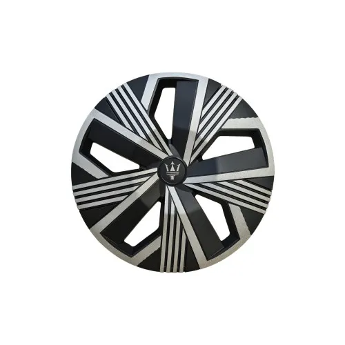 Set 4 capace roti Evo culoare negru argintiu 15 inch