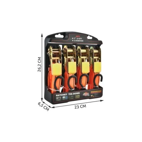 Set 4 chingi de fixare ancorare rezistenta maxima 600–700 kg — imaginea 2