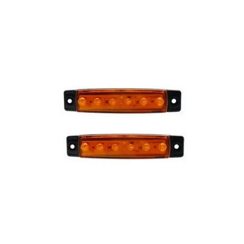 Set 4 lampi laterale LED 12–24V