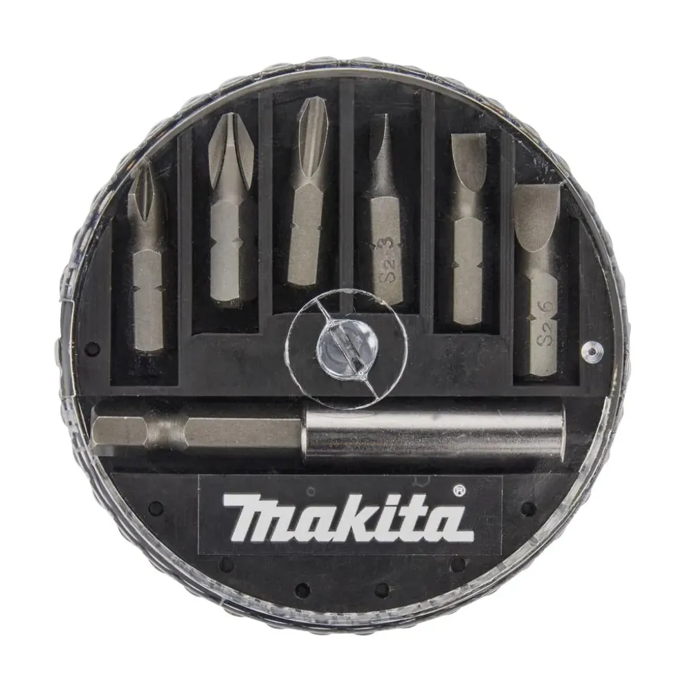 Set 6 biti pentru insurubare, adaptor magnetic, 7 piese, 25 mm