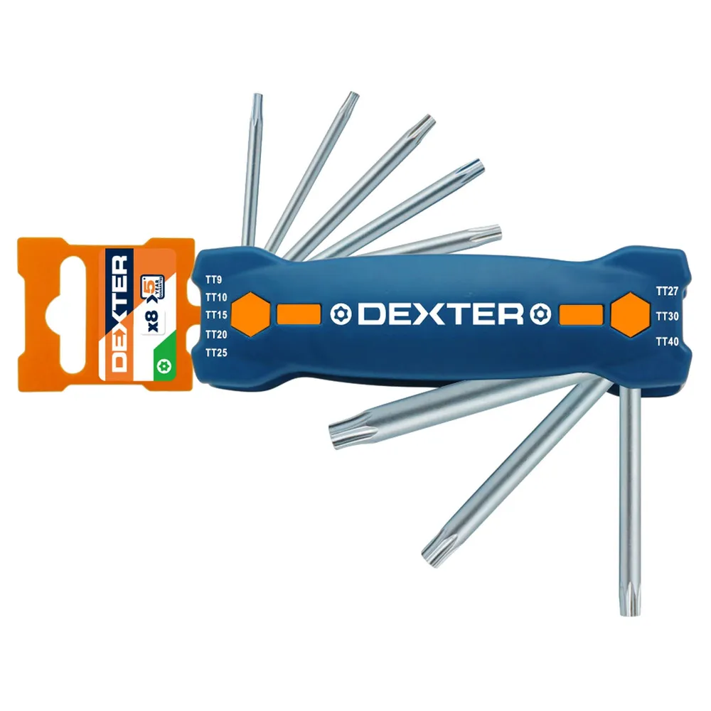 Set 8 chei imbus Dexter, torx, 9 - 40 mm