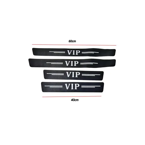 Set abtibild protectie praguri auto carbon 5d PET