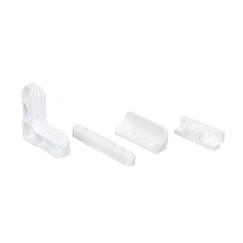 Set accesorii plasa tantari, pentru usa, plastic, alb