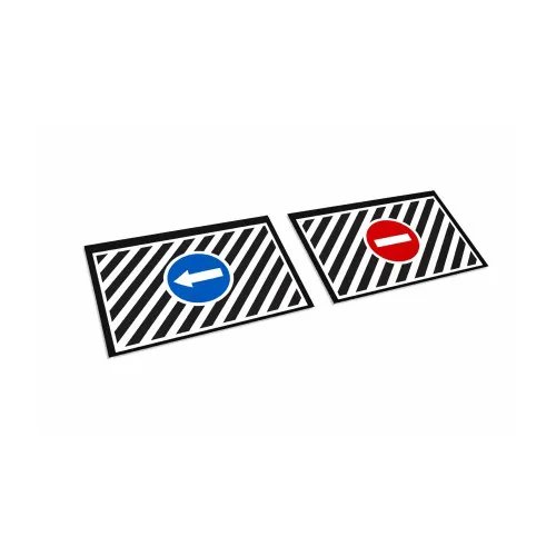 Set aparatori noroi auto camion tir cu indicator 60x40cm — imaginea 2