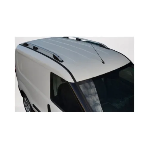 Set bare portbagaj longitudinale aluminiu auto compatibile Fiat Doblo Maxi 2010-2020 ER-B — imaginea 2