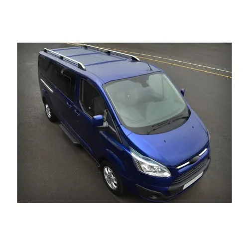 Set bare portbagaj longitudinale aluminiu auto compatibile Ford Transit Custom scurt 2012-2023 ER-B